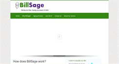 Desktop Screenshot of billsage.com
